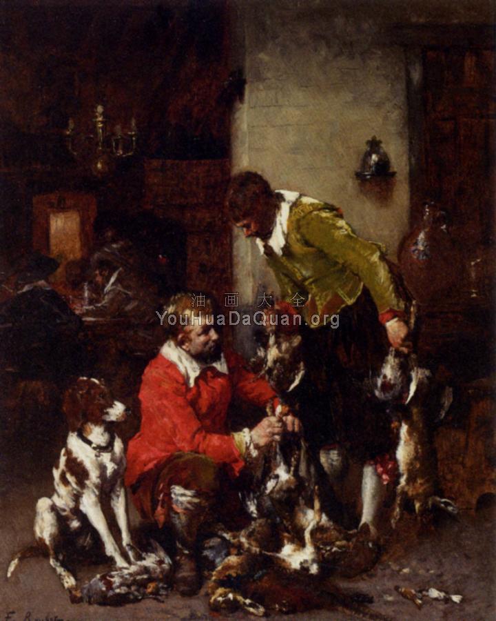 Victor Leon Return From The Shoot - 费迪南德·鲁瓦贝